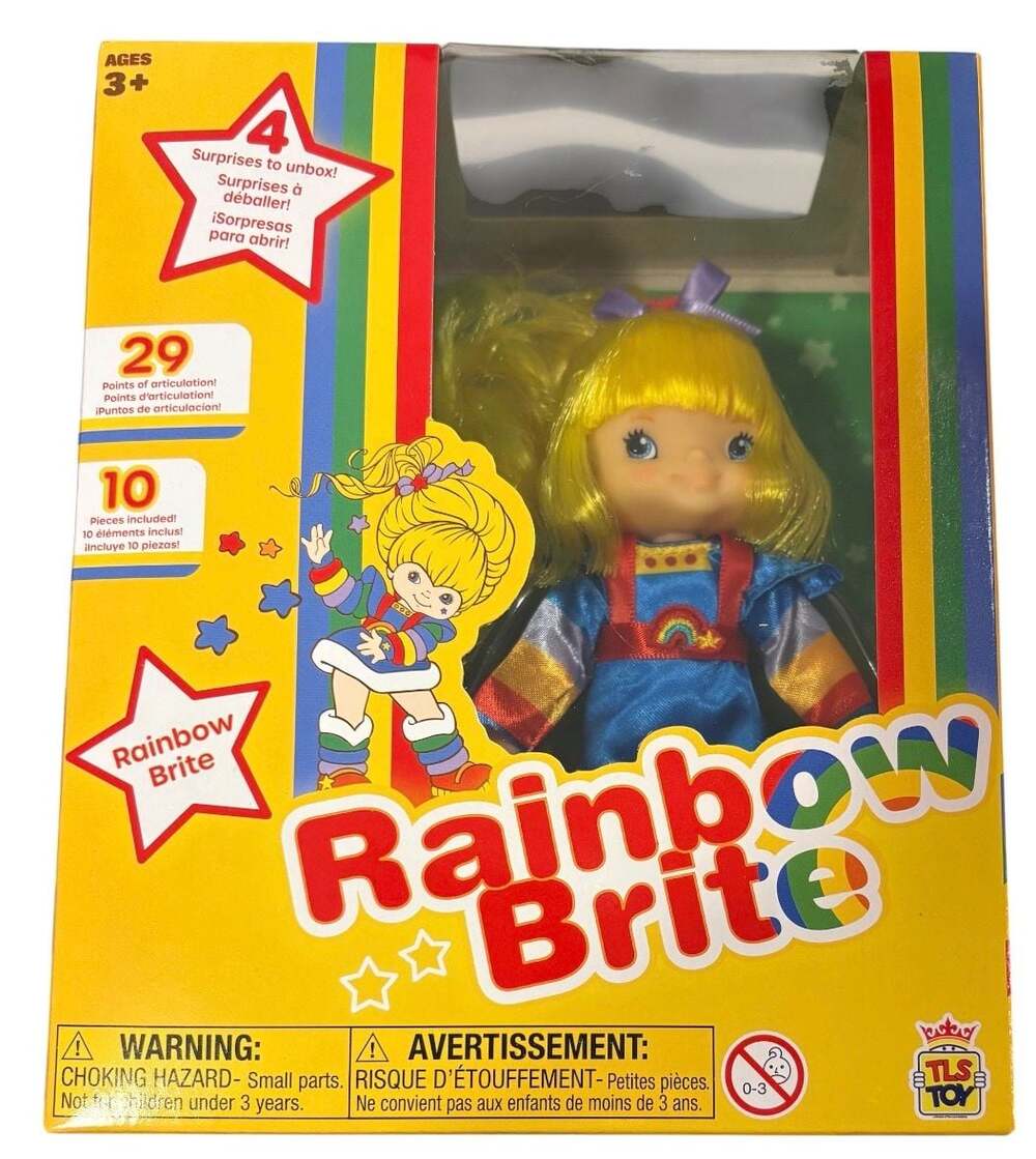 Rainbow Brite 5.5 inch Articulated Fashion Doll 40th Anniversary Edition